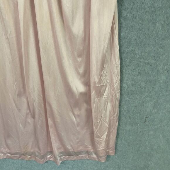 Vanity Fair Light Pink Lace Matching Gown and Robe Women Small Vintage Ladies - Picture 16 of 16